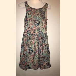 Colorful skater dress